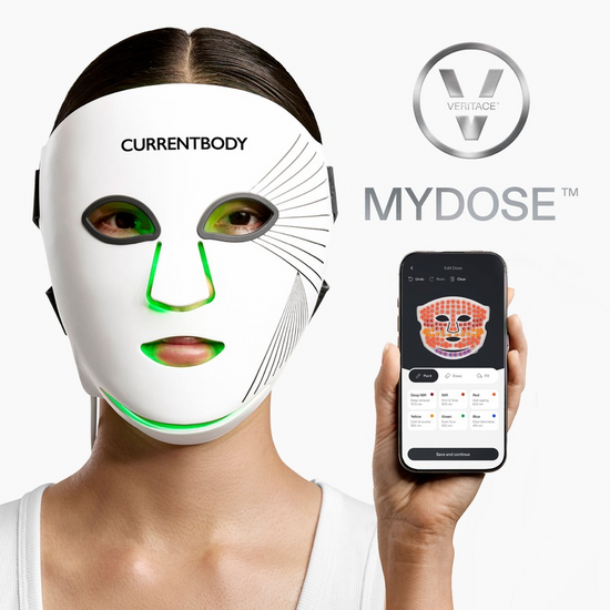 CurrentBody Skin LED Red Light Therapy Face Mask: Series 3