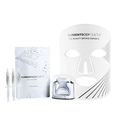 CurrentBody Skin LED Face Mask & Teeth Whitening Set