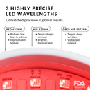 CurrentBody Skin LED Red Light Therapy Face Mask