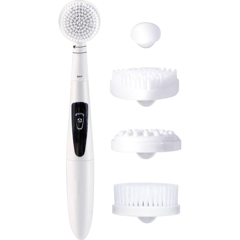 Rio Beauty 4 in 1 Facial Cleansing Brush, Exfoliator & Massager
