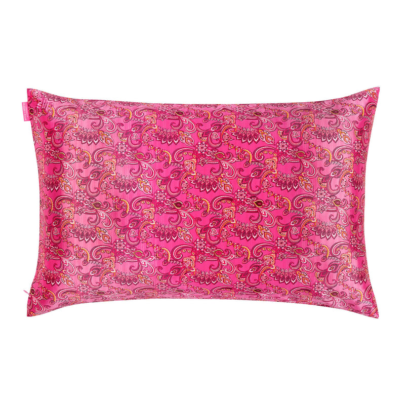 slip® x Alice + Olivia Pure Silk Queen Pillowcase - Spring Paisley