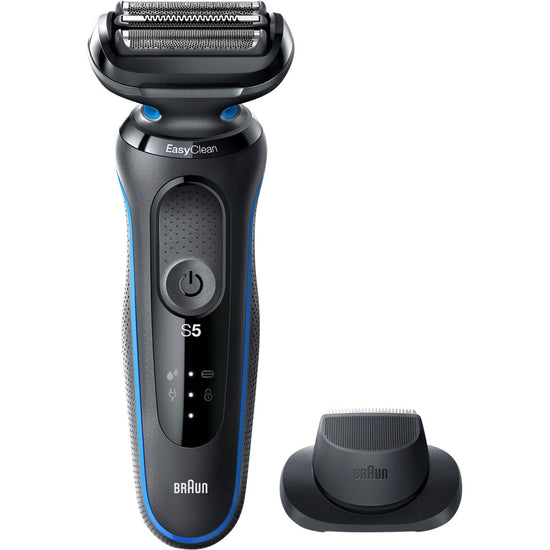 Braun Series 5 50-B1200s Electric Shaver for Men with Precision Trimmer, Blue