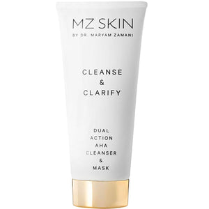 MZ Skin CLEANSE & CLARIFY Dual Action AHA Cleanser & Mask